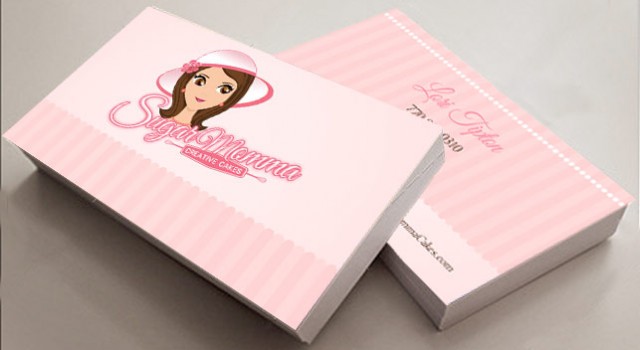 Sugar Momma Cakes business cards