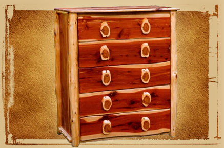 5 drawer cedar chest